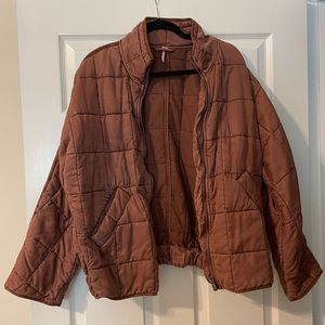 Dolman Quilted Knit Jacket